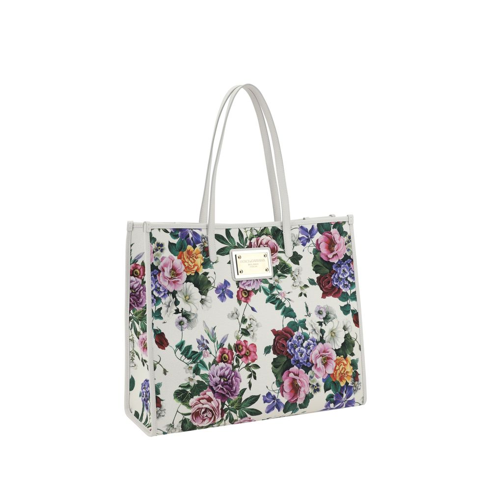 Dolce & Gabbana Tote Tasche mit Blumendruck