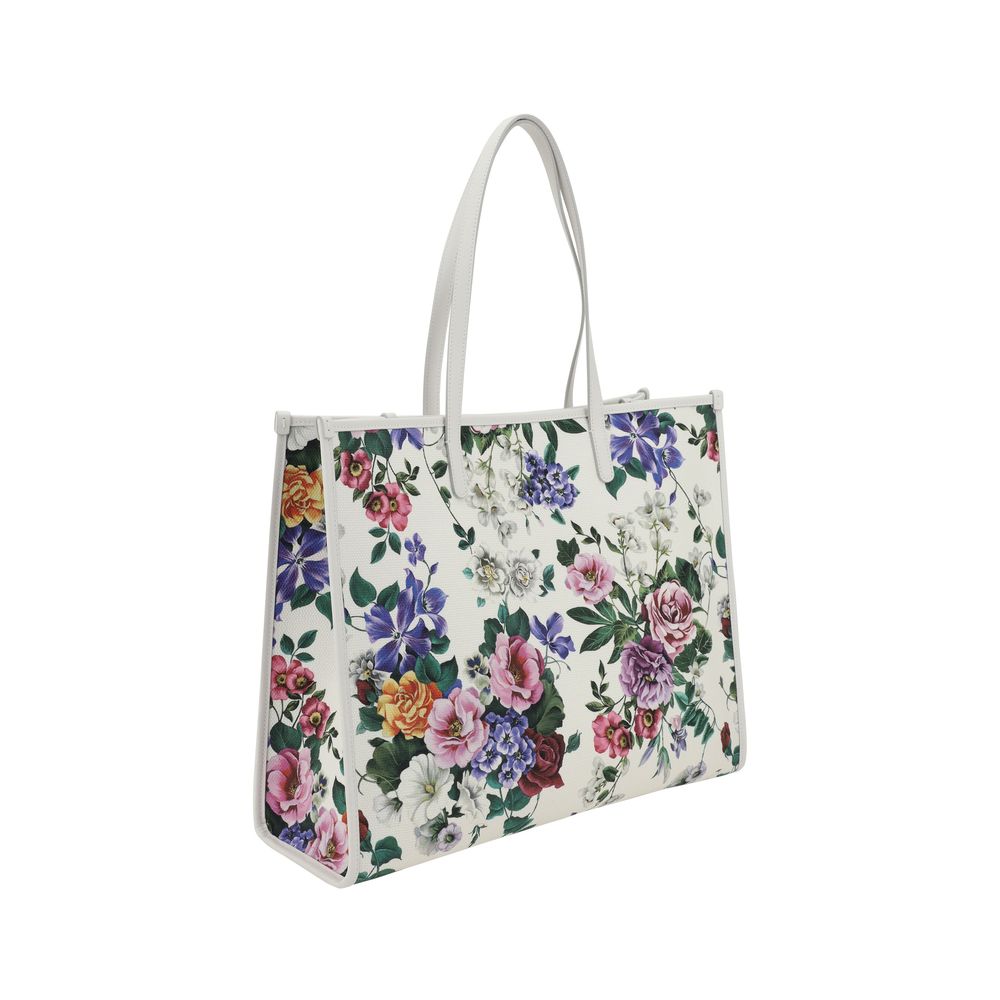 Dolce & Gabbana Tote Tasche mit Blumendruck