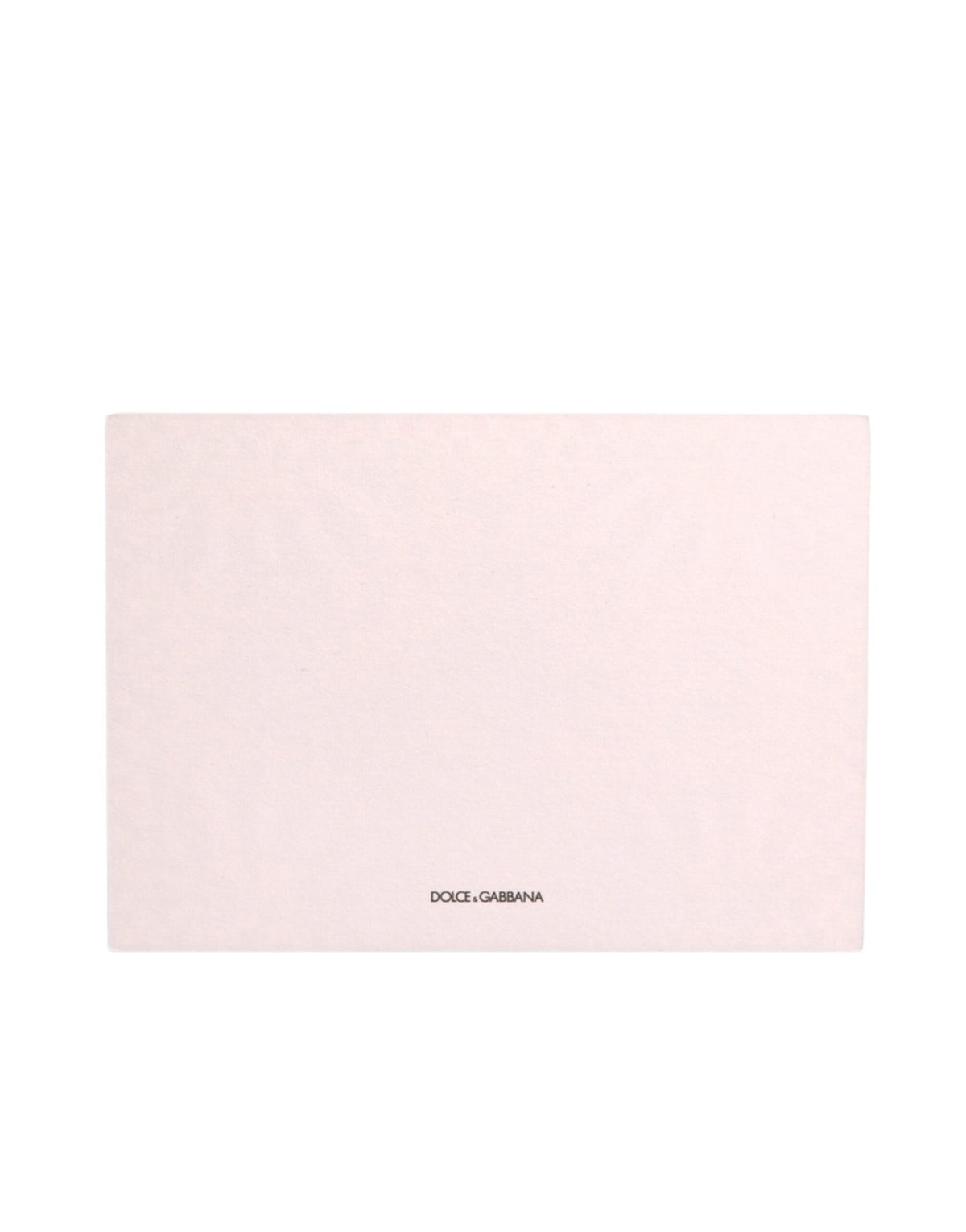 Dolce & Gabbana Multicolor Carretto Siciliano Envelope Post Card Holder