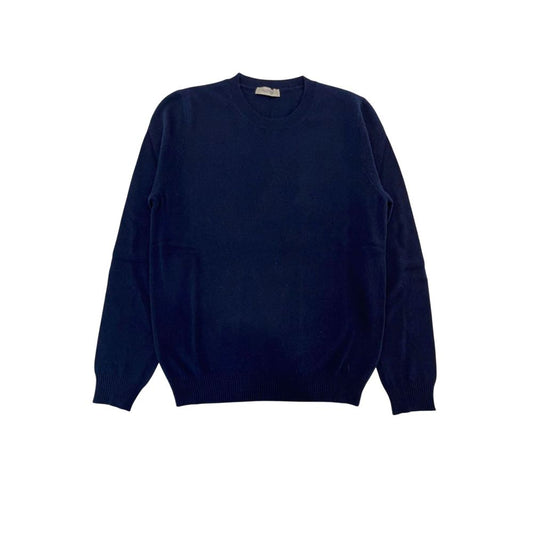 Valentino Blauer Pullover aus Schurwolle