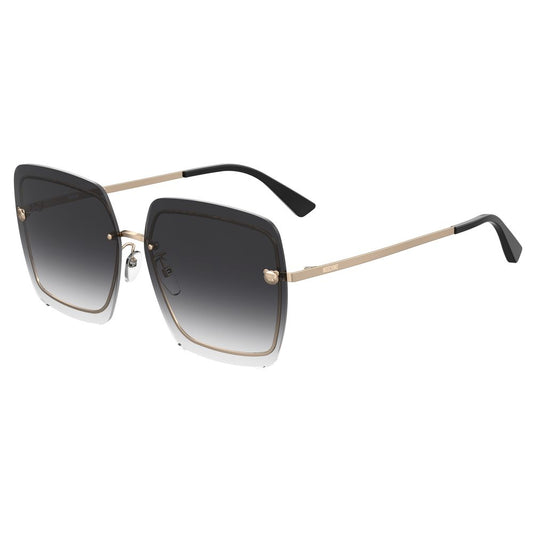 Moschino Graue Metall-Sonnenbrille