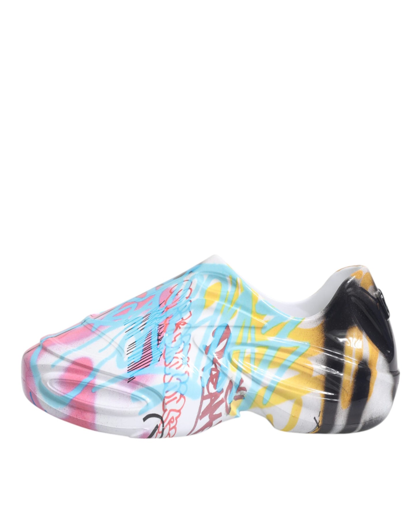 Dolce & Gabbana Multicolor Graffiti Daymaster Turnschuhe Schuhe