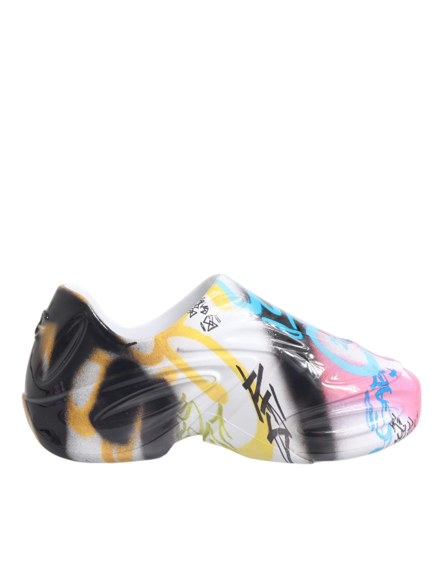 Dolce & Gabbana Multicolor Graffiti Daymaster Turnschuhe Schuhe