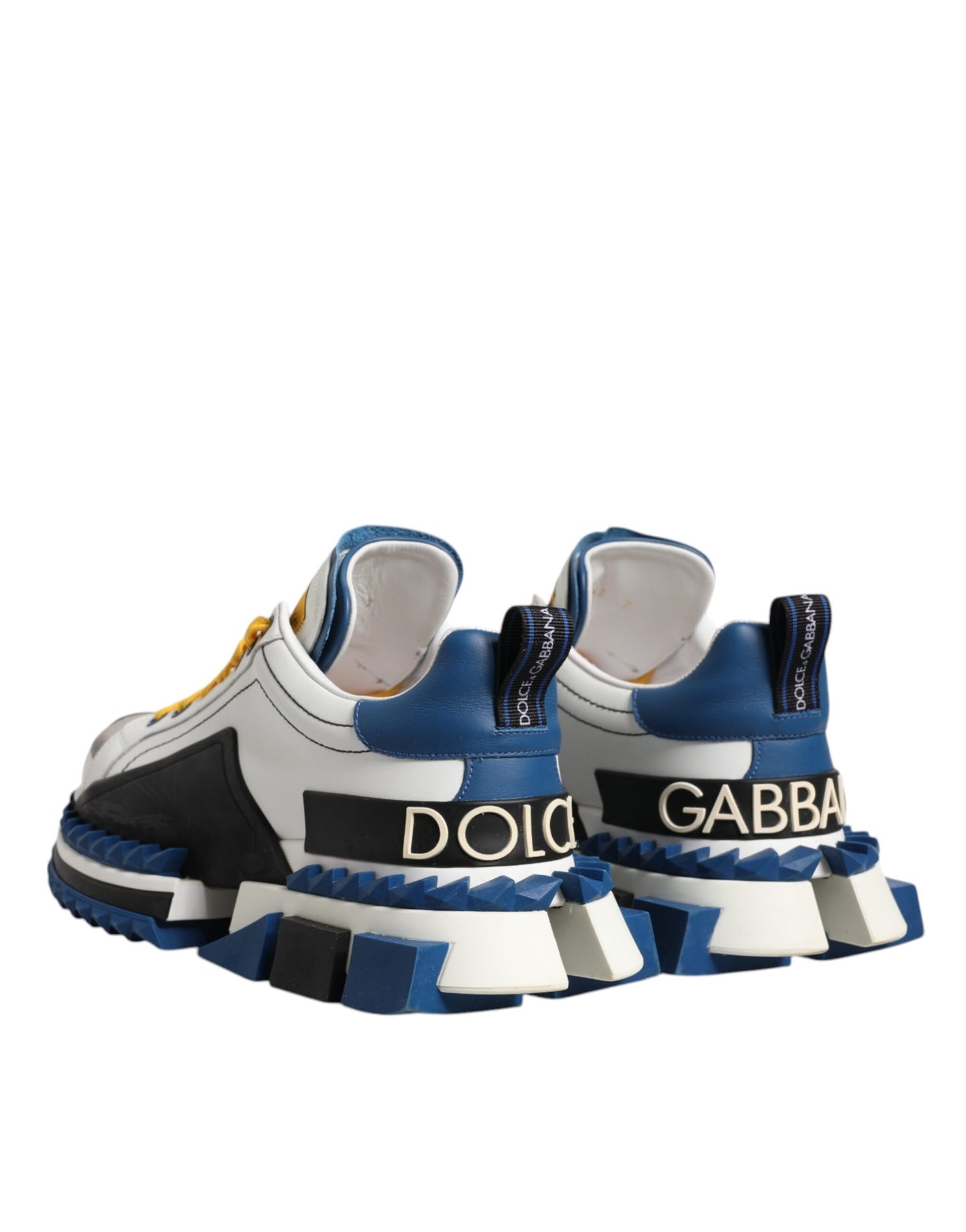 Dolce & Gabbana Multicolor Leder SUPER KING Turnschuhe Schuhe