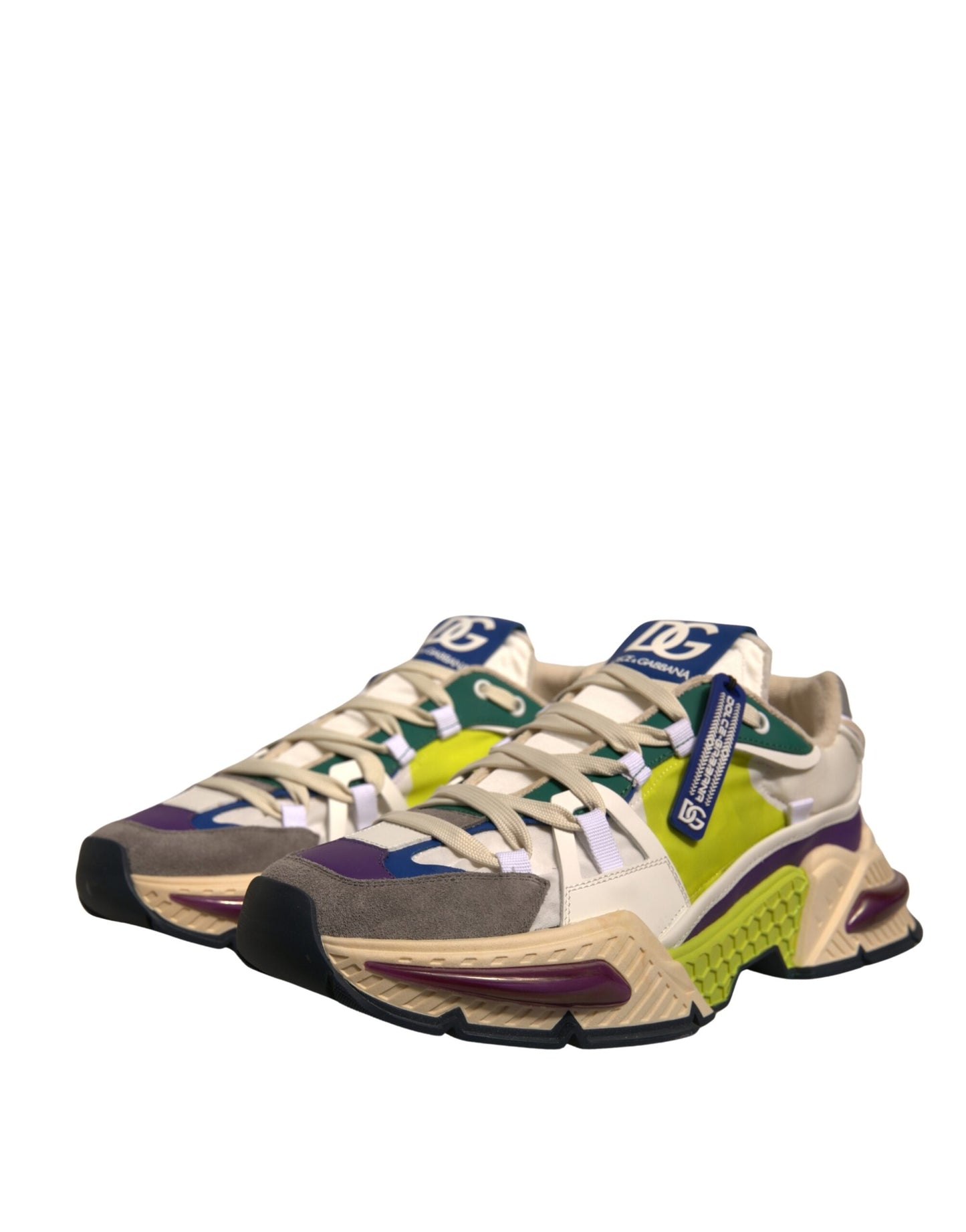 Dolce & Gabbana Multicolor Airmaster Low Top Turnschuhe Schuhe