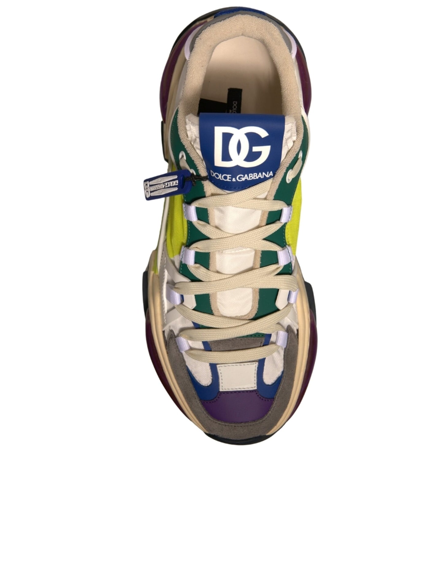 Dolce & Gabbana Multicolor Airmaster Low Top Turnschuhe Schuhe