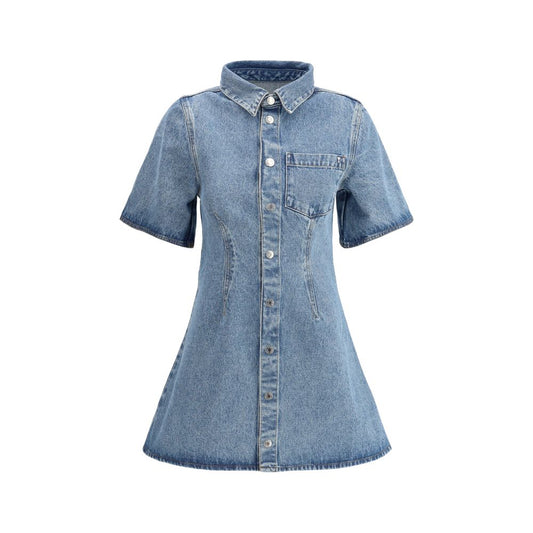 Ami Paris Kurzes Kleid aus Denim