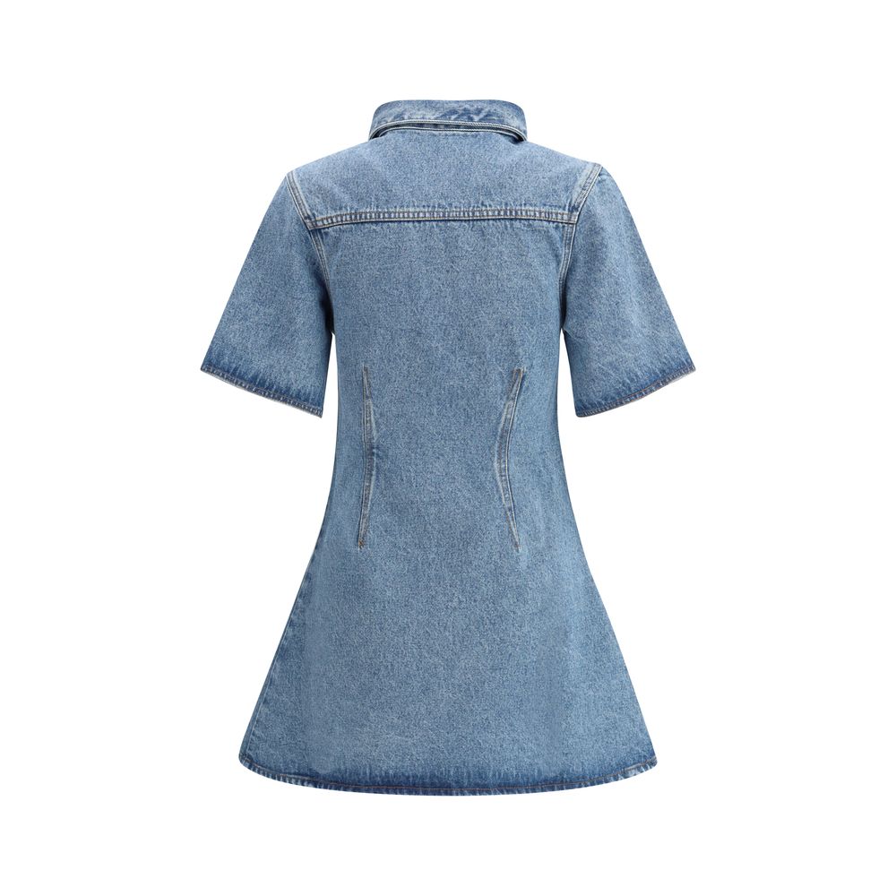 Ami Paris Kurzes Kleid aus Denim