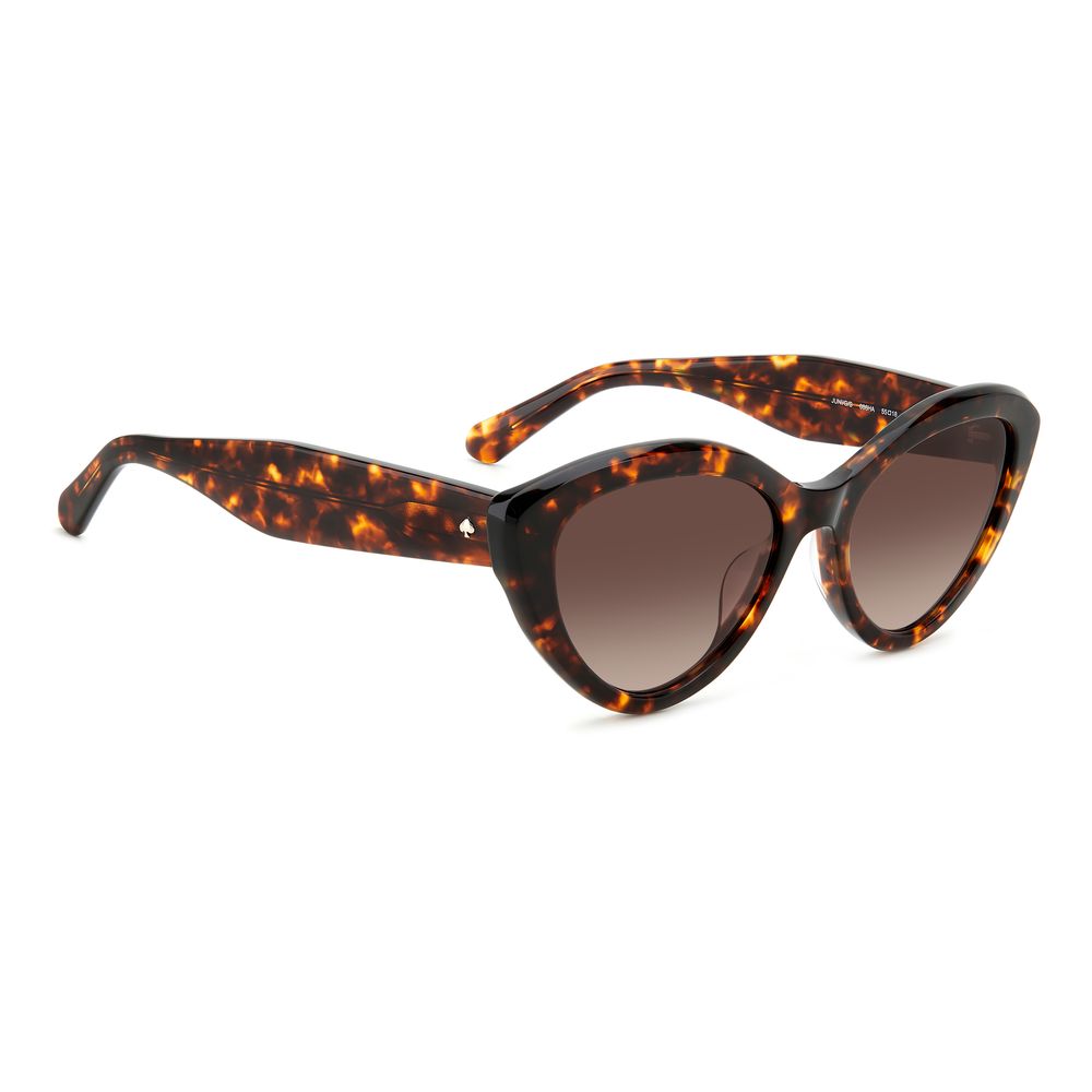 Kate Spade Braune Acetat-Sonnenbrille