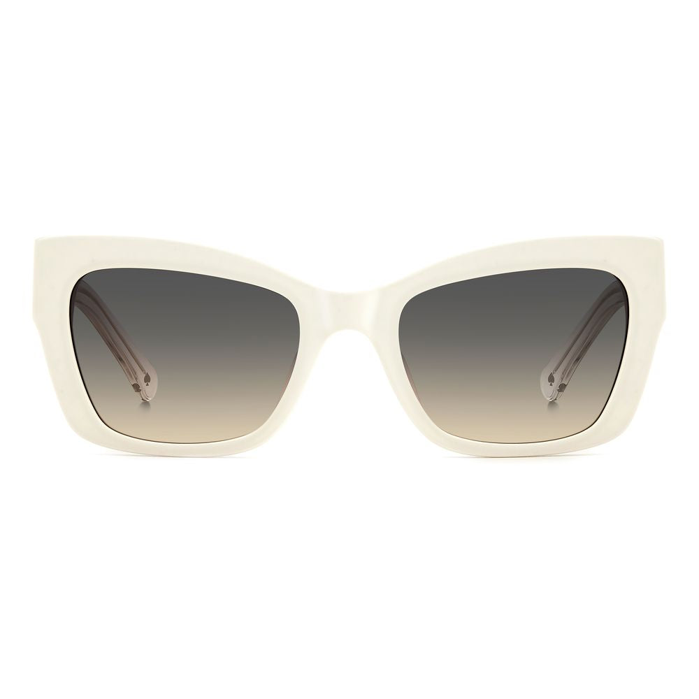 Kate Spade Weiße Acetat-Sonnenbrille