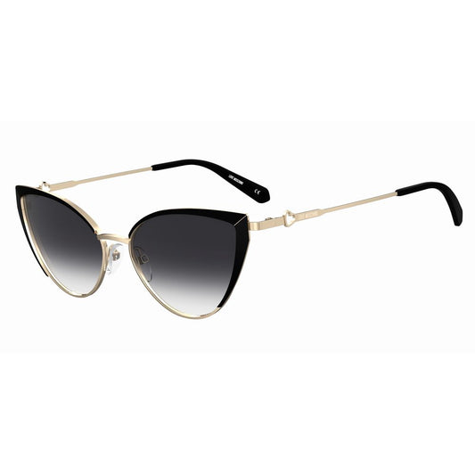 Love Moschino Schwarze Metall-Sonnenbrille