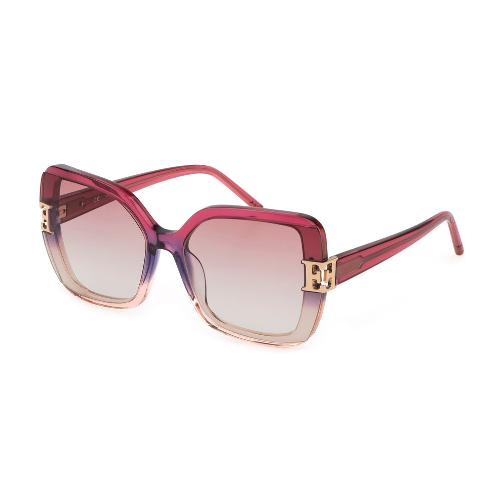 Escada Lila Acetat-Sonnenbrille