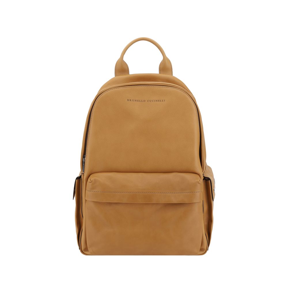 Brunello Cucinelli Leder-Rucksack