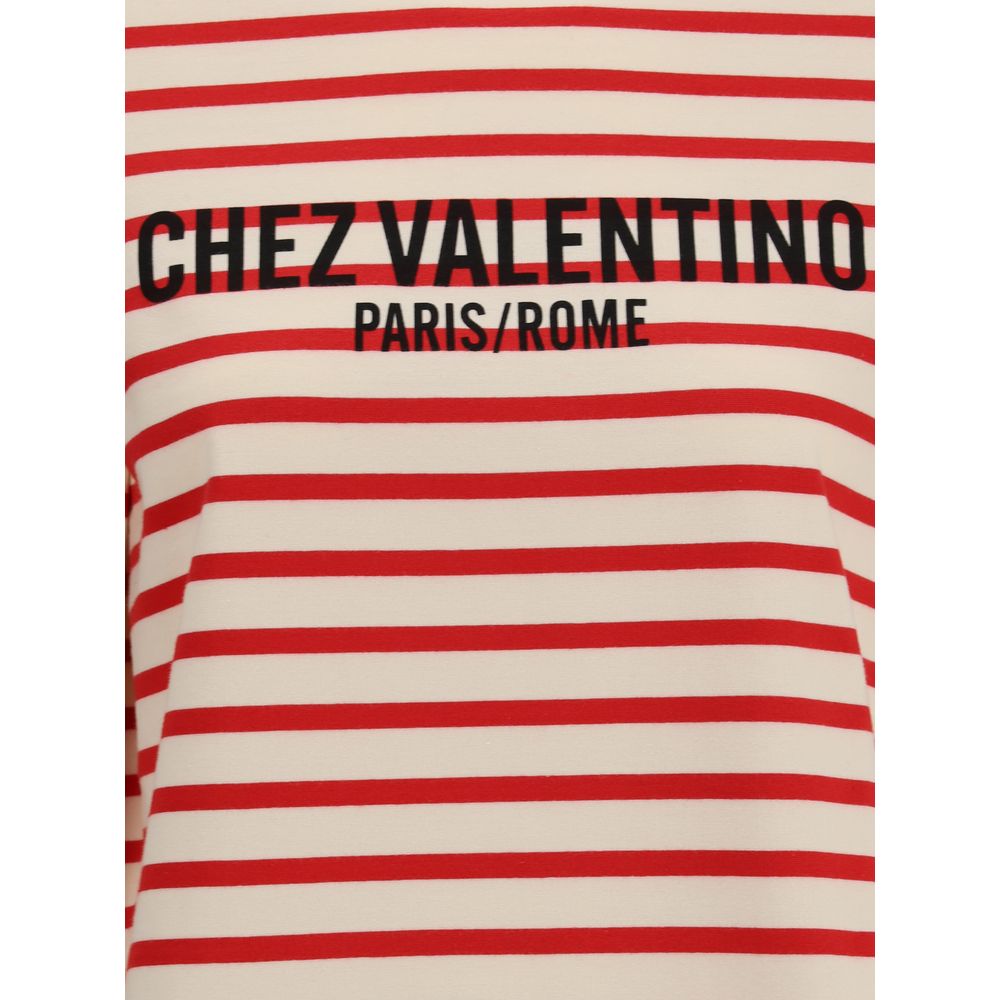 Valentino Gestreiftes T-shirt