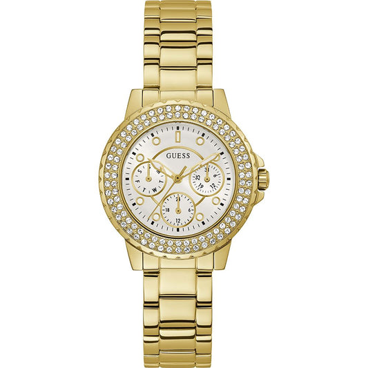 Guess Gold-Edelstahl-Uhr