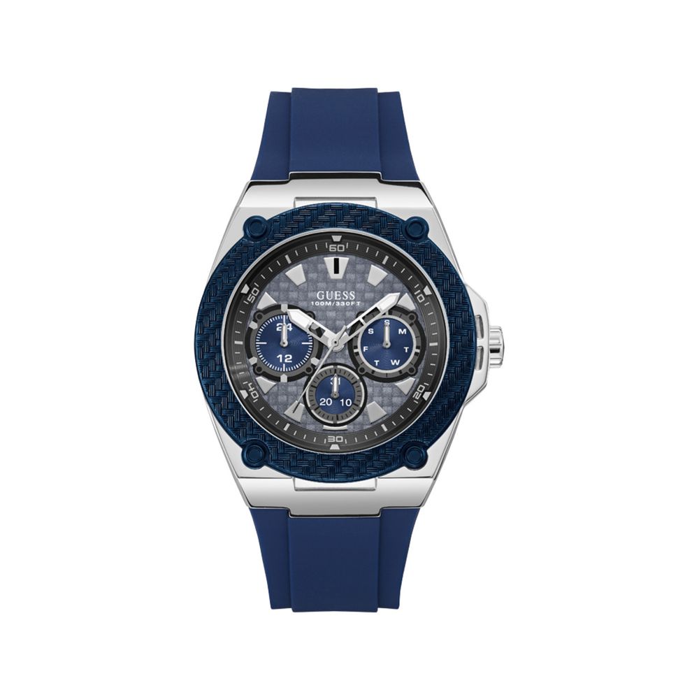 Guess Blaue Silikonuhr