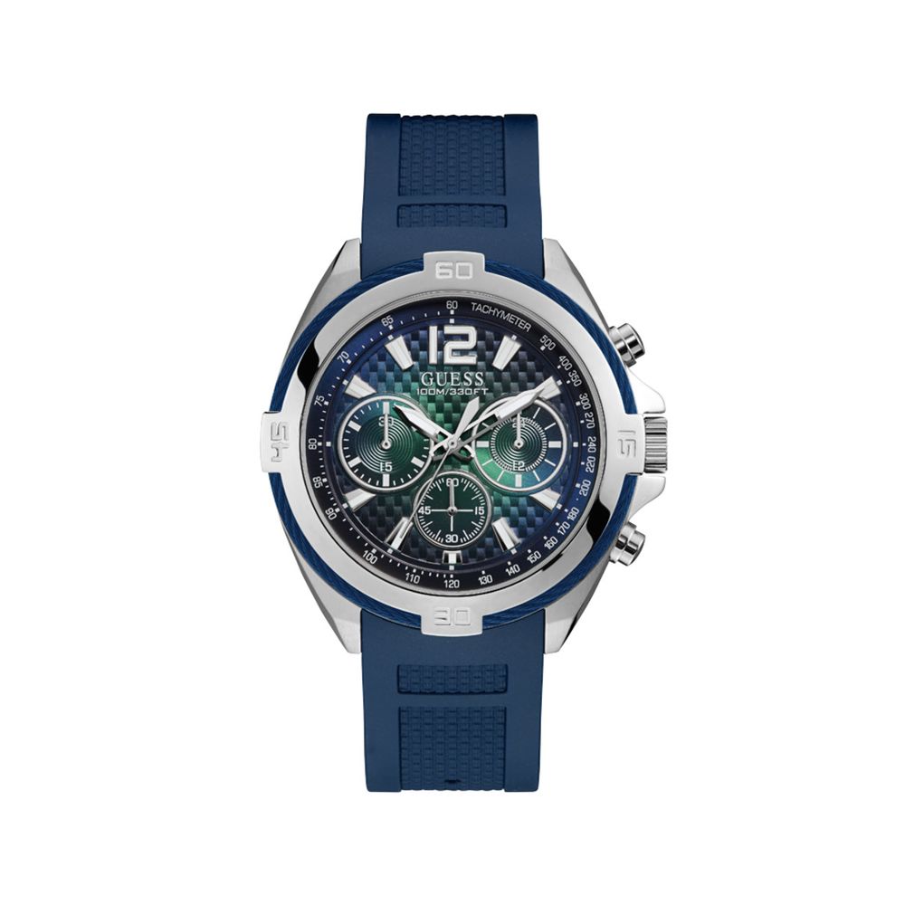 Guess Blaue Gummiuhr