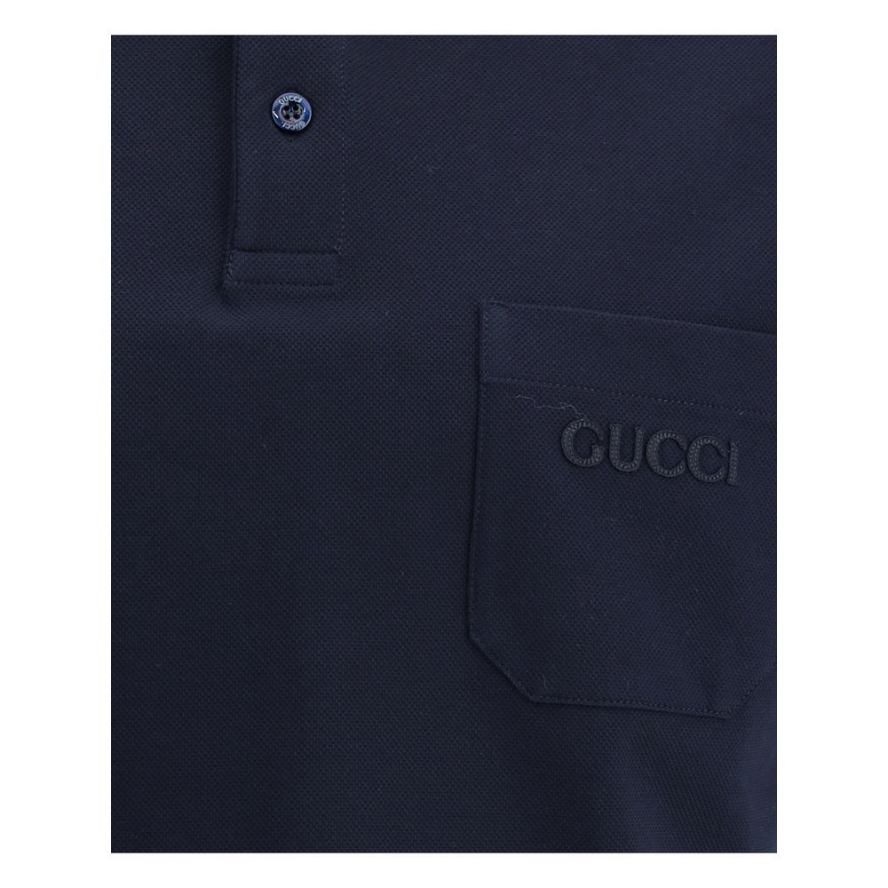 Gucci Polo-Pullover von Logo