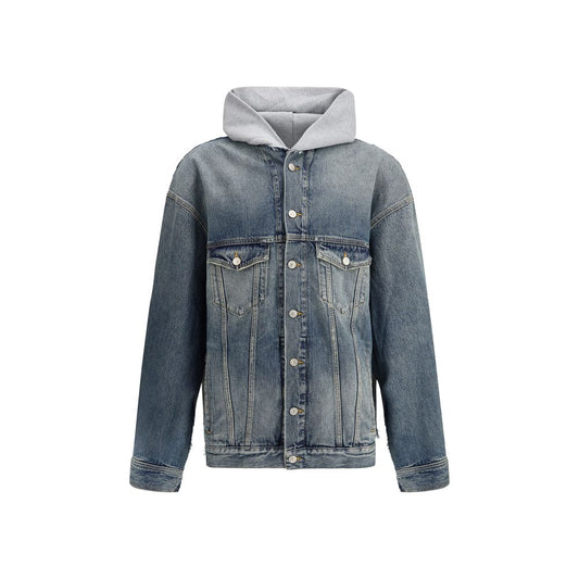 Balenciaga Getäfelte Denim-Jacke