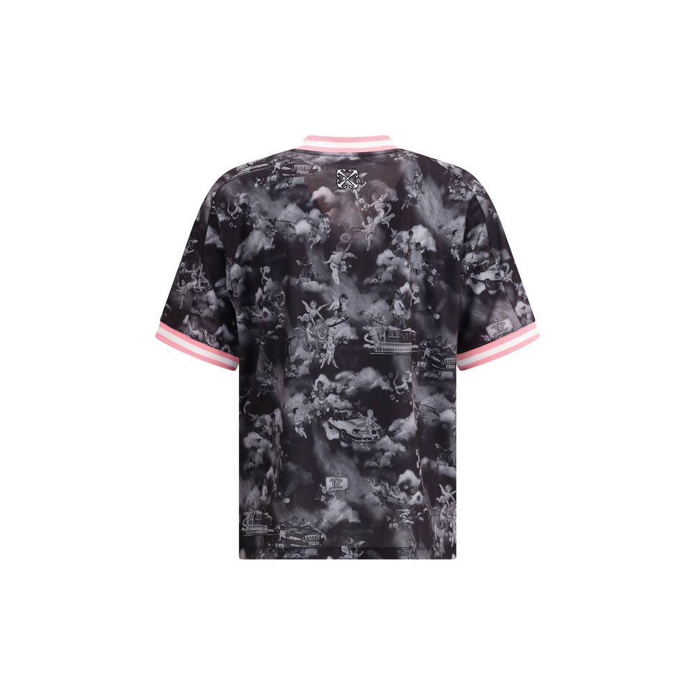 Off-White Fresco Fußball T-Shirt