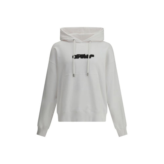 Off-White Hoodie mit Sprühdruck