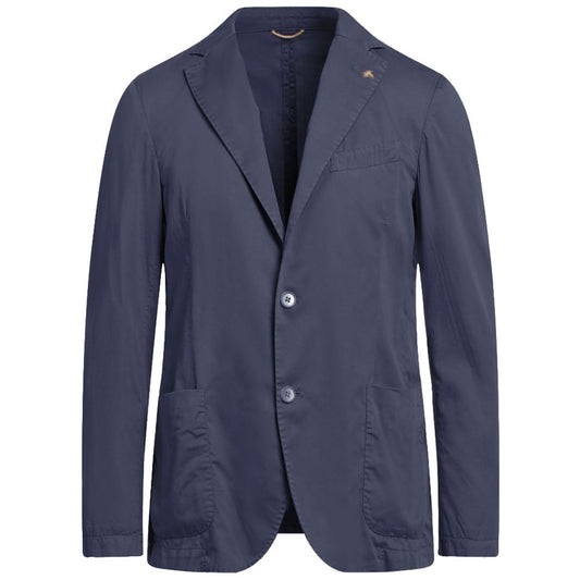 AT.P.CO Blauer Baumwollblazer