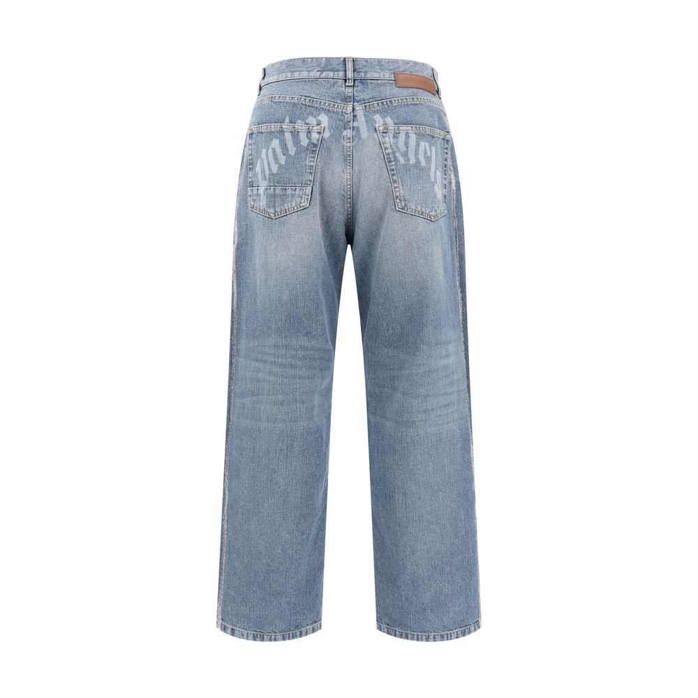 Palm Angels Locker sitzende Jeans