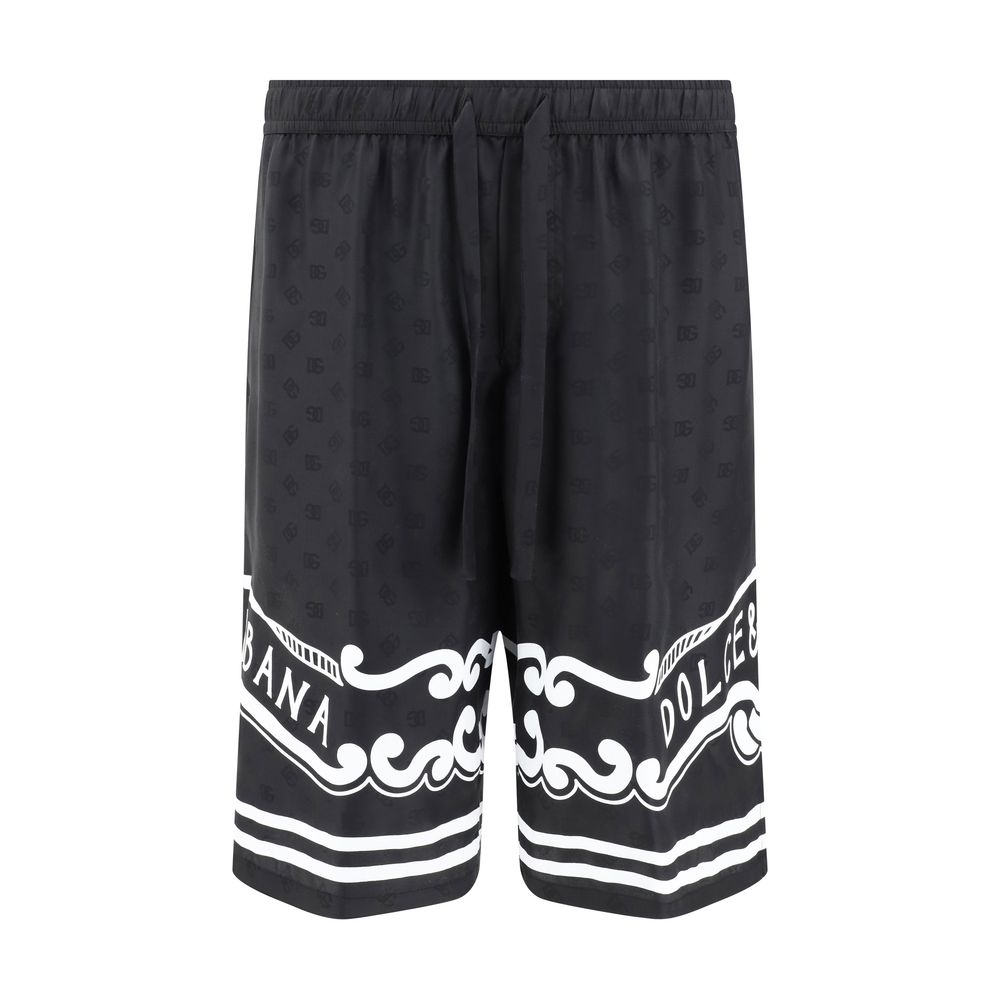 Dolce & Gabbana Seiden-Shorts