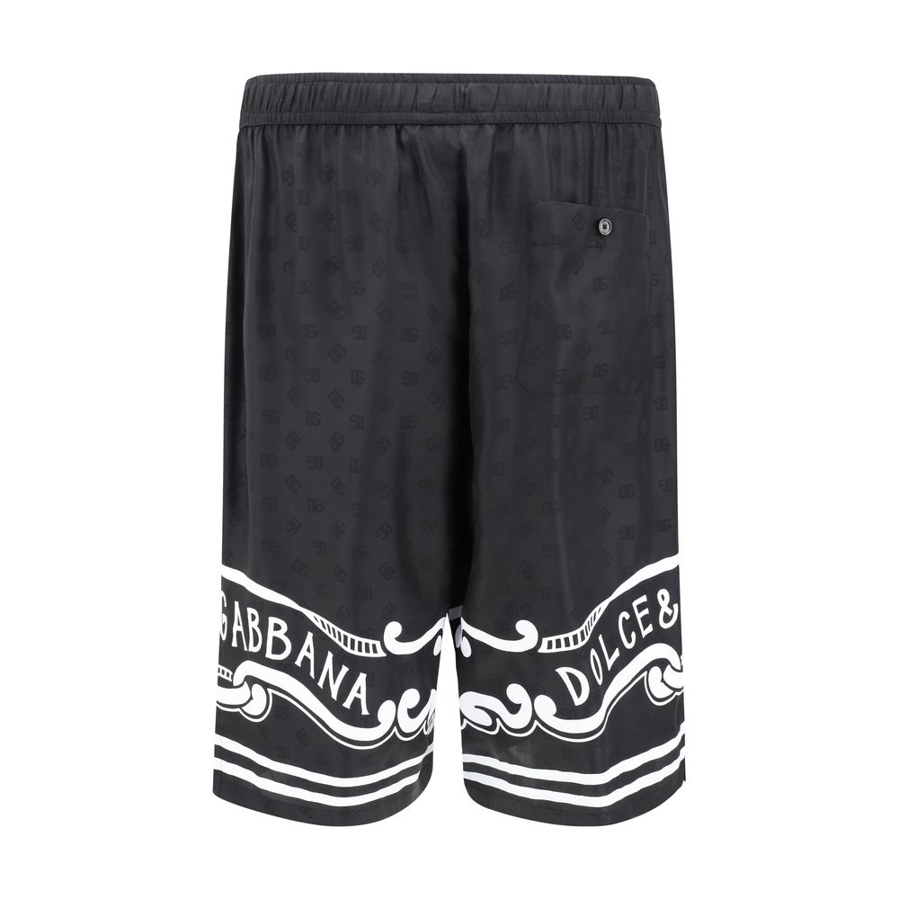 Dolce & Gabbana Seiden-Shorts