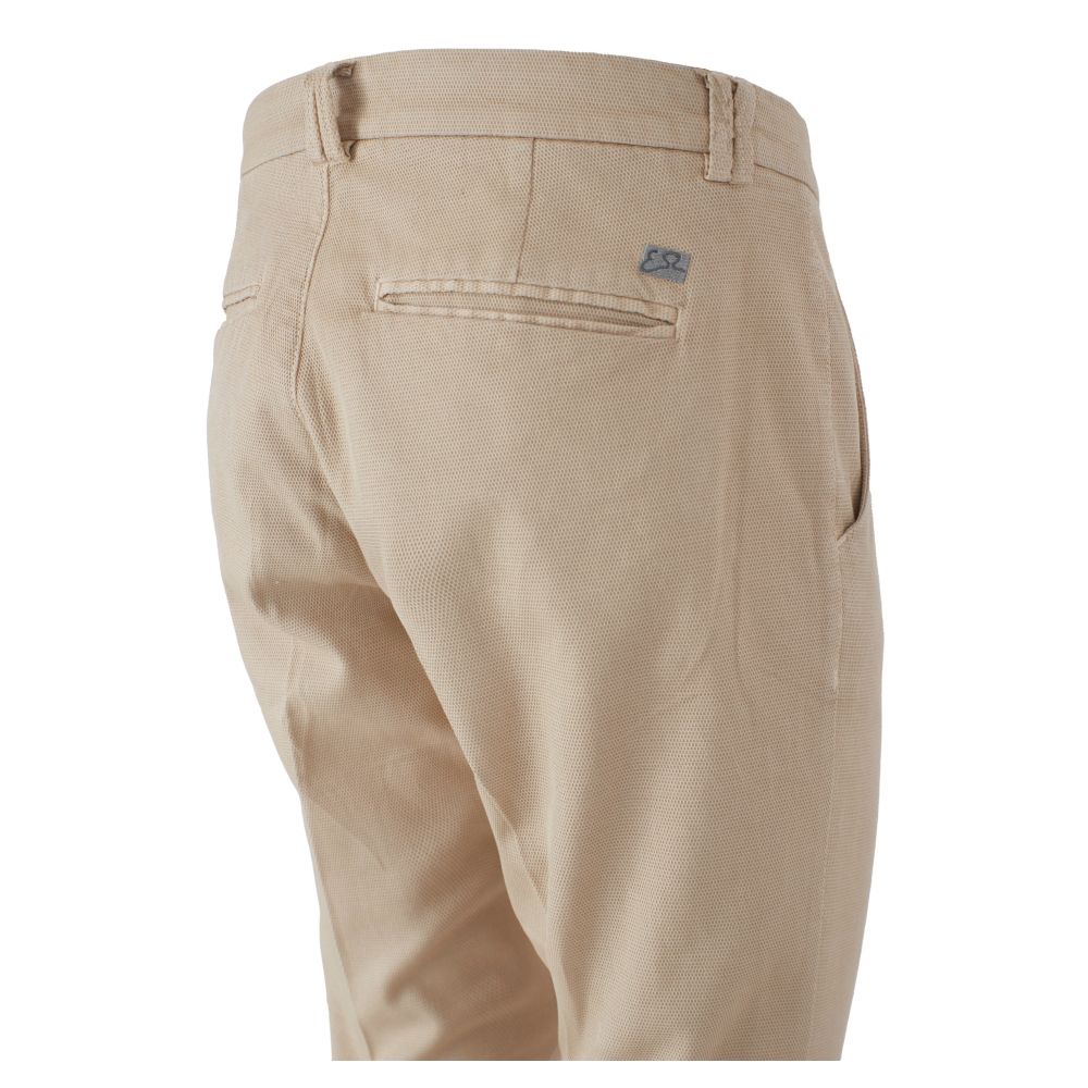 Yes Zee Beige Baumwolljeans & Hose