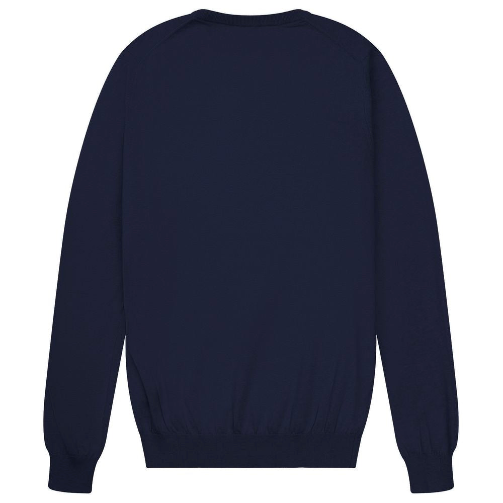 AT.P.CO Blauer Baumwollpullover