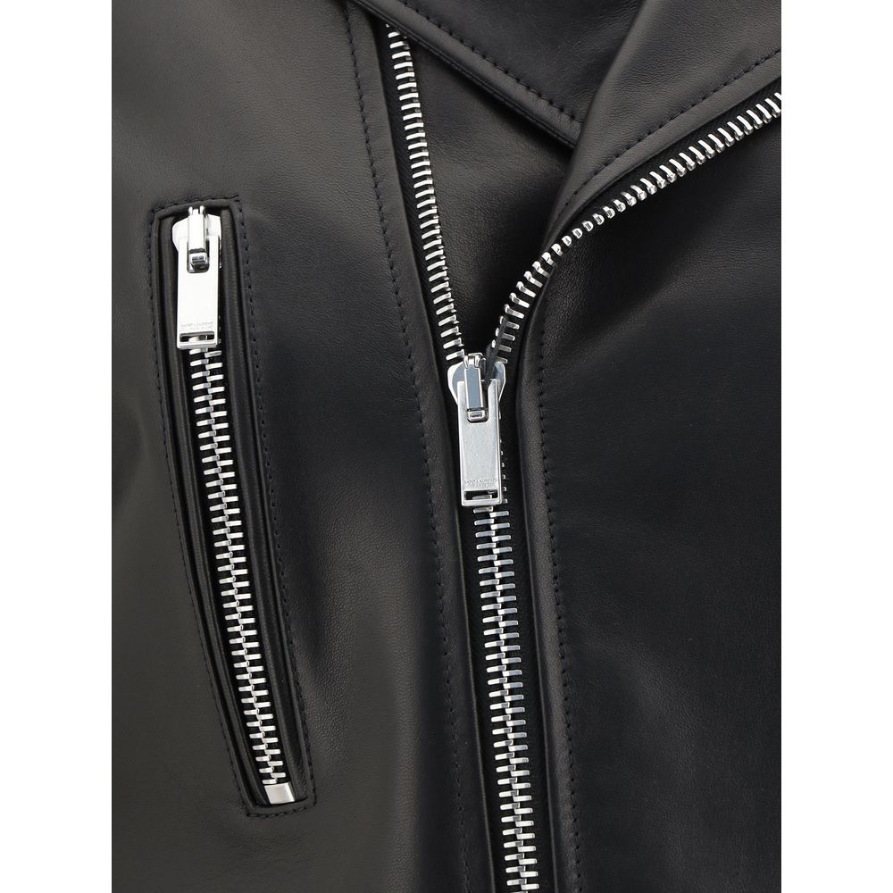 Saint Laurent Lederjacke