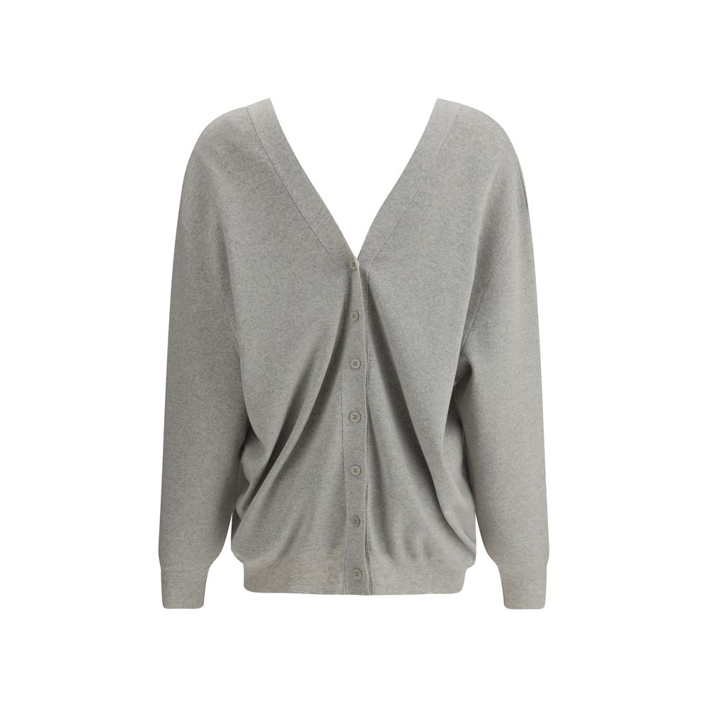 SA SU PHI Double Side V Strickjacke