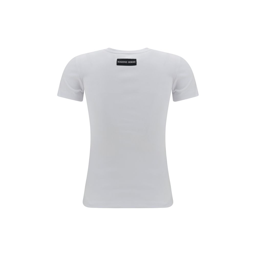 Marine Serre T-Shirt mit Logo