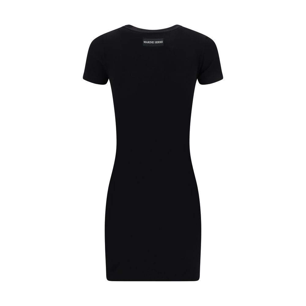 Marine Serre T-Shirt Kleid