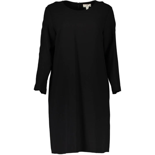 Gant Schwarzes Viskosekleid für Frauen