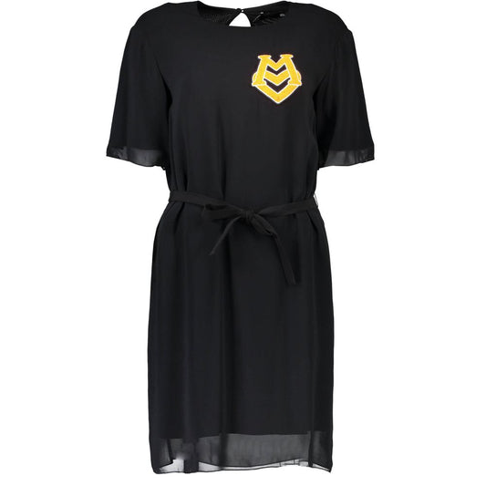 Love Moschino Schwarzes Varia Damen Kleid