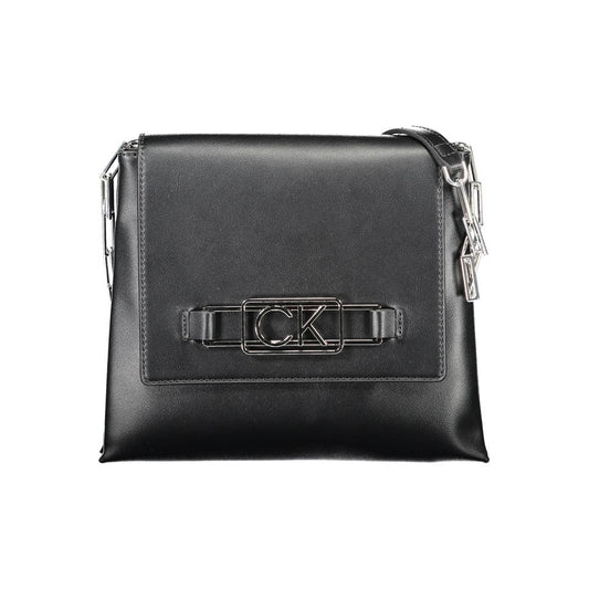 Calvin Klein Schwarz Polyethylen Frauen Handtasche