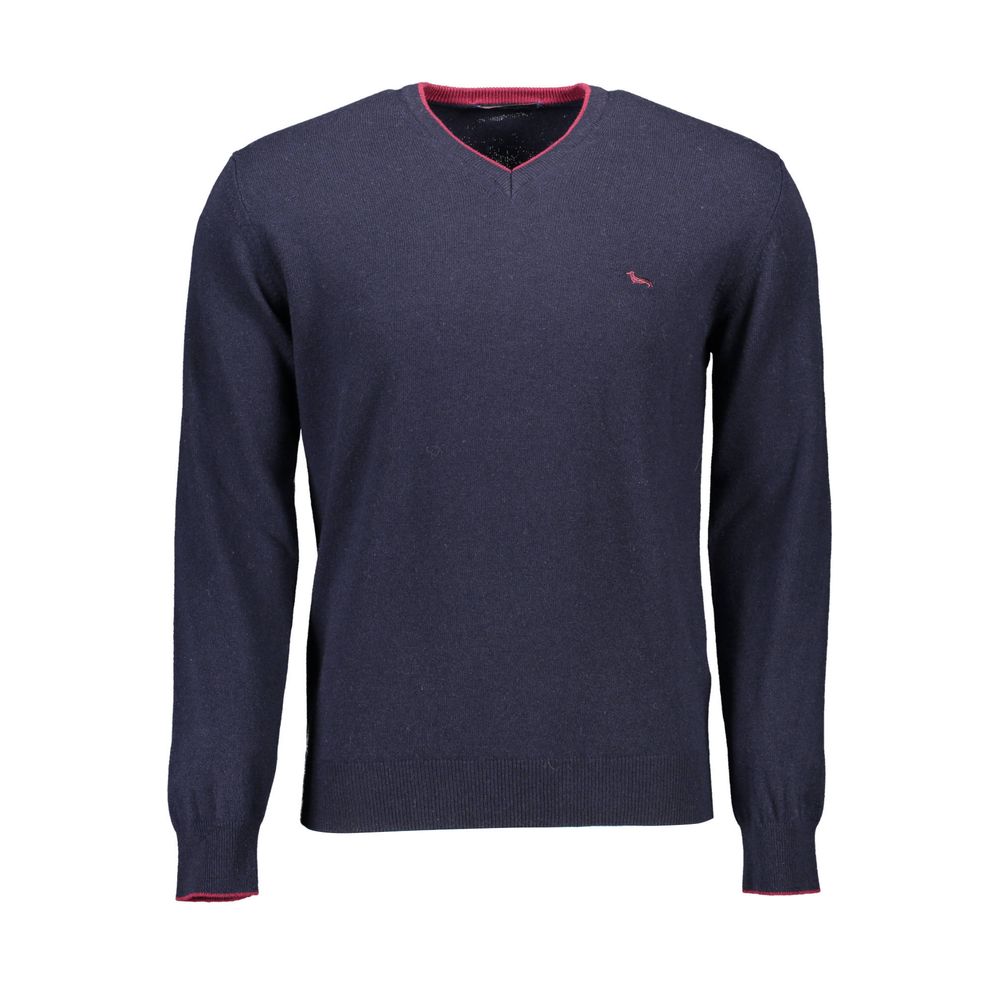 Harmont & Blaine Blauer Pullover aus Wolle für Männer