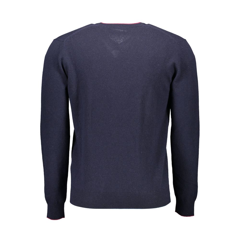 Harmont & Blaine Blauer Pullover aus Wolle für Männer