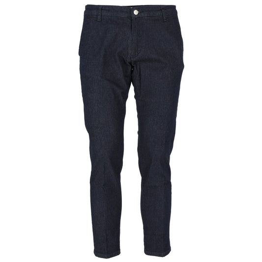 AT.P.CO Blaue Baumwolljeans & Hose