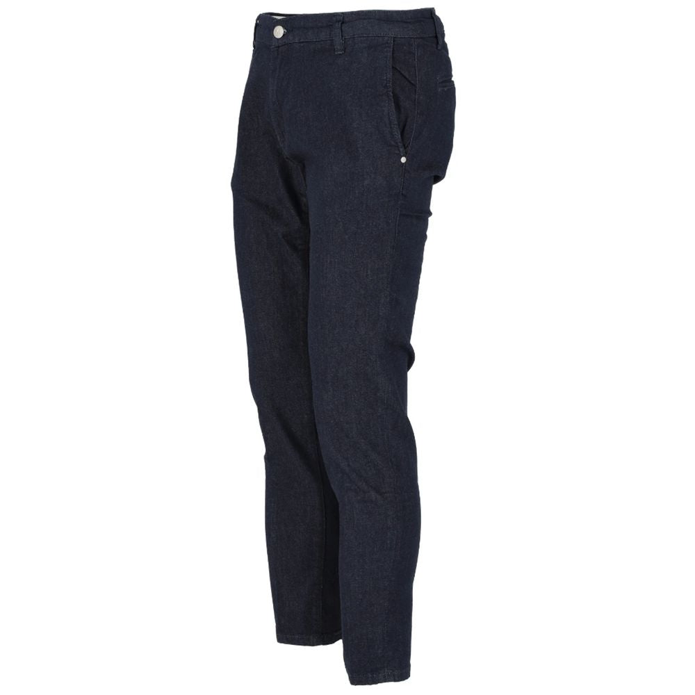 AT.P.CO Blaue Baumwolljeans & Hose