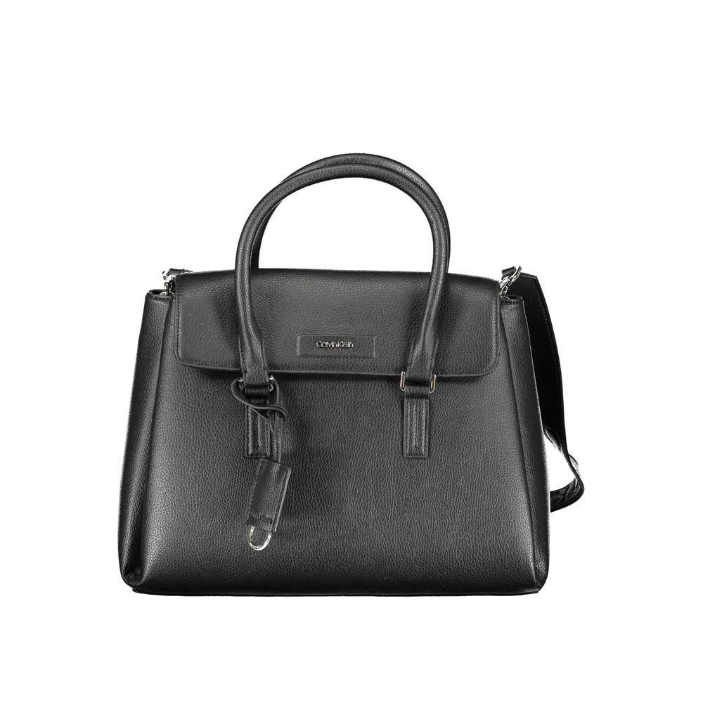 Calvin Klein Schwarz Polyester Frauen Handtasche