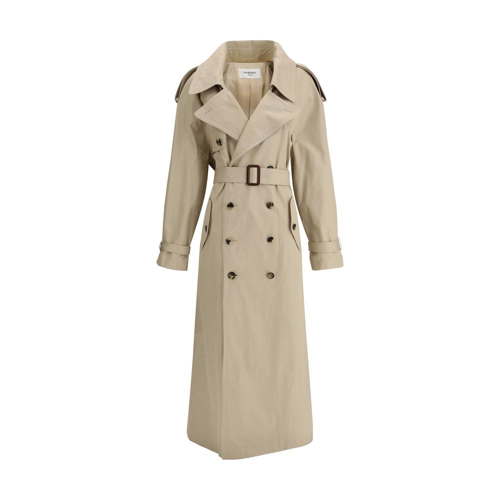 Saint Laurent Maxi-Trenchcoat