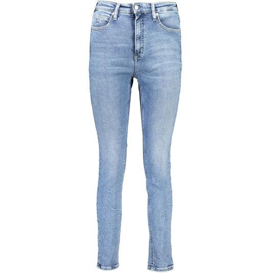 Calvin Klein Hellblaue Baumwolle Damen Jeans