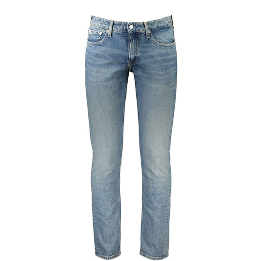 Calvin Klein Blaue Baumwolljeans & Hose