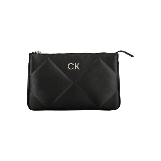 Calvin Klein Schwarze Polyester Handtasche