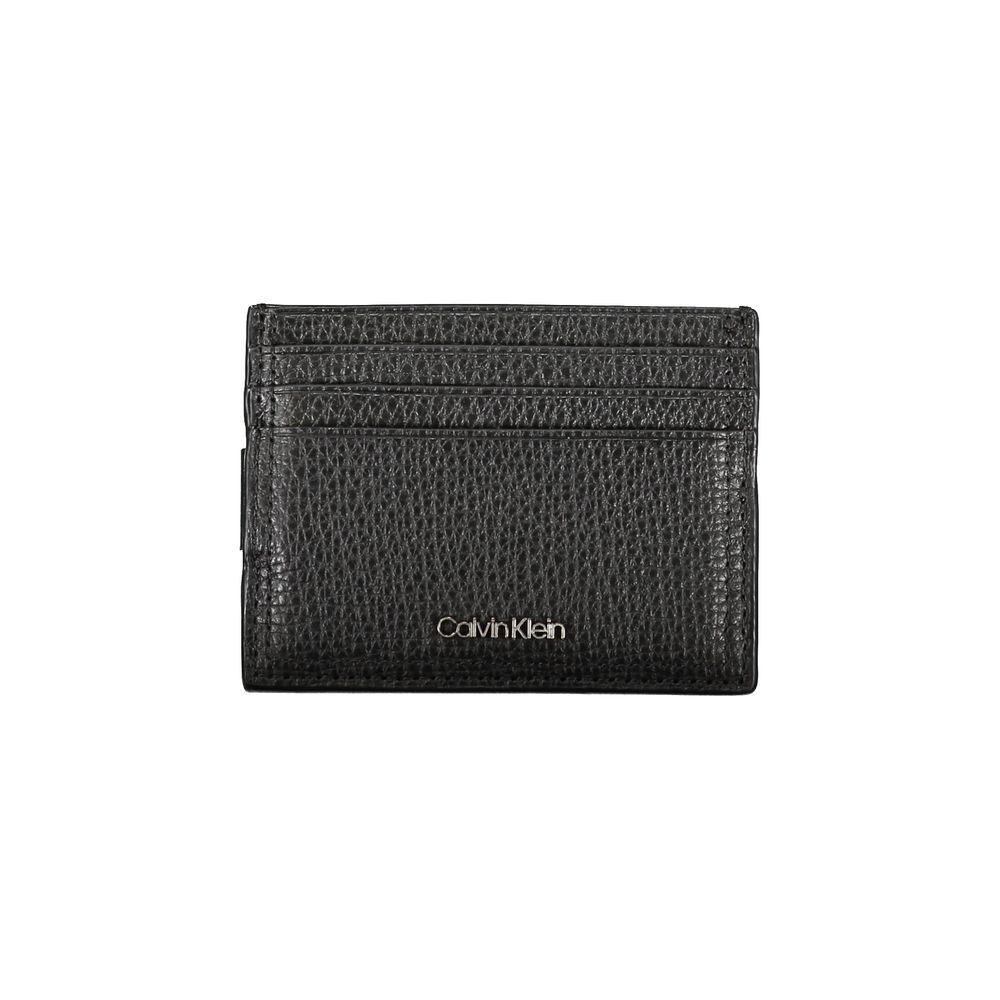 Calvin Klein Elegantes Leder-Kartenetui mit Geldklammer