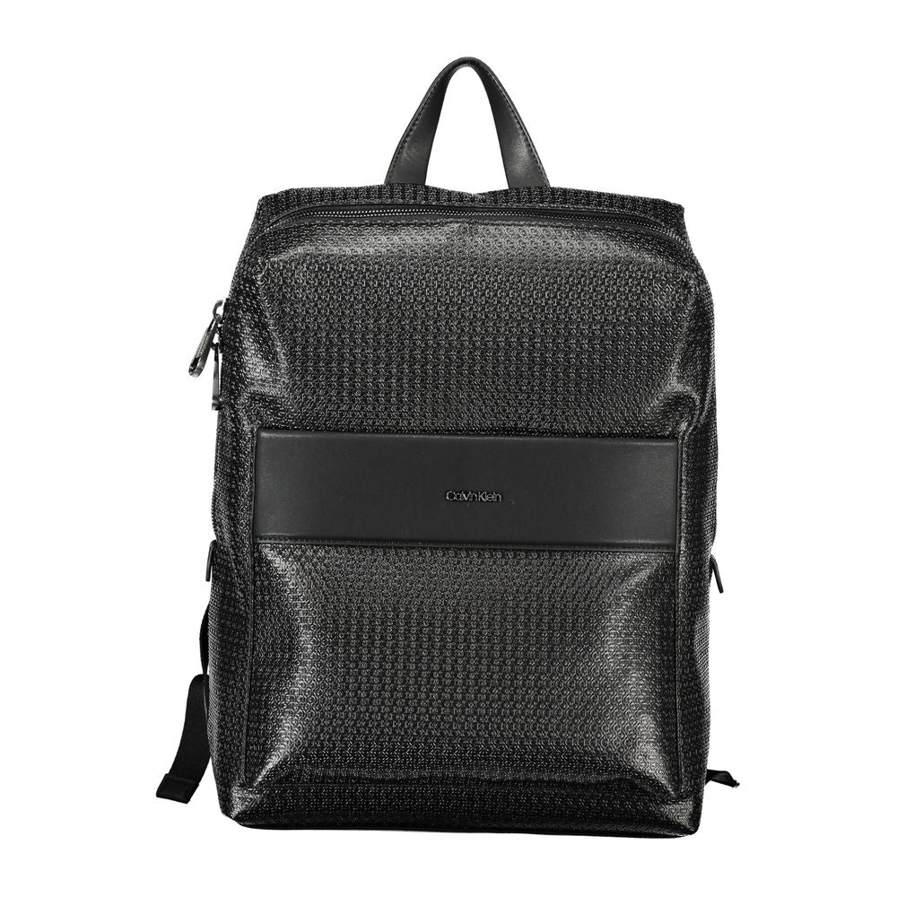 Calvin Klein Schlanker Urban Traveler-Rucksack in Schwarz