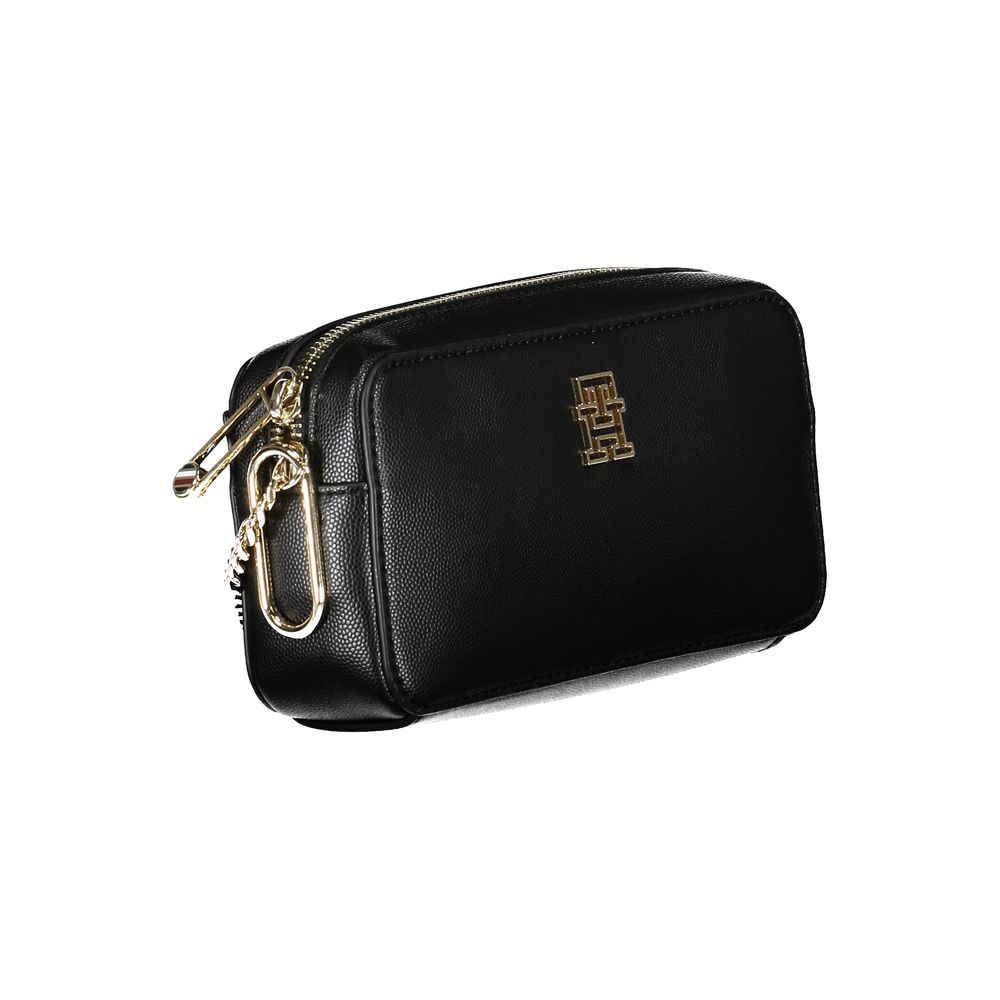 Tommy Hilfiger Schwarze Polyethylen-Handtasche